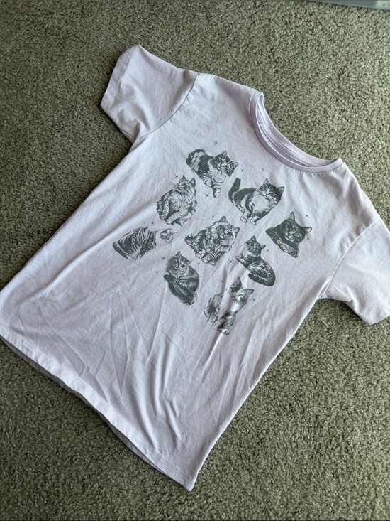 wonder nation Other - NWOT Kids Purple Cat Graphic Tee